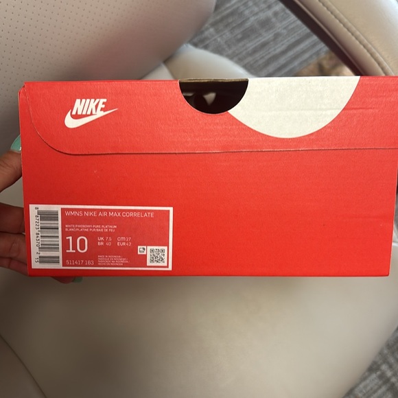 Nike Air Max Sneakers - White and Magenta - Picture 4 of 4